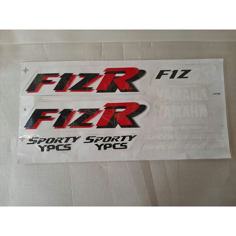 Lis stiker Yamaha fiz r malboro merah putih