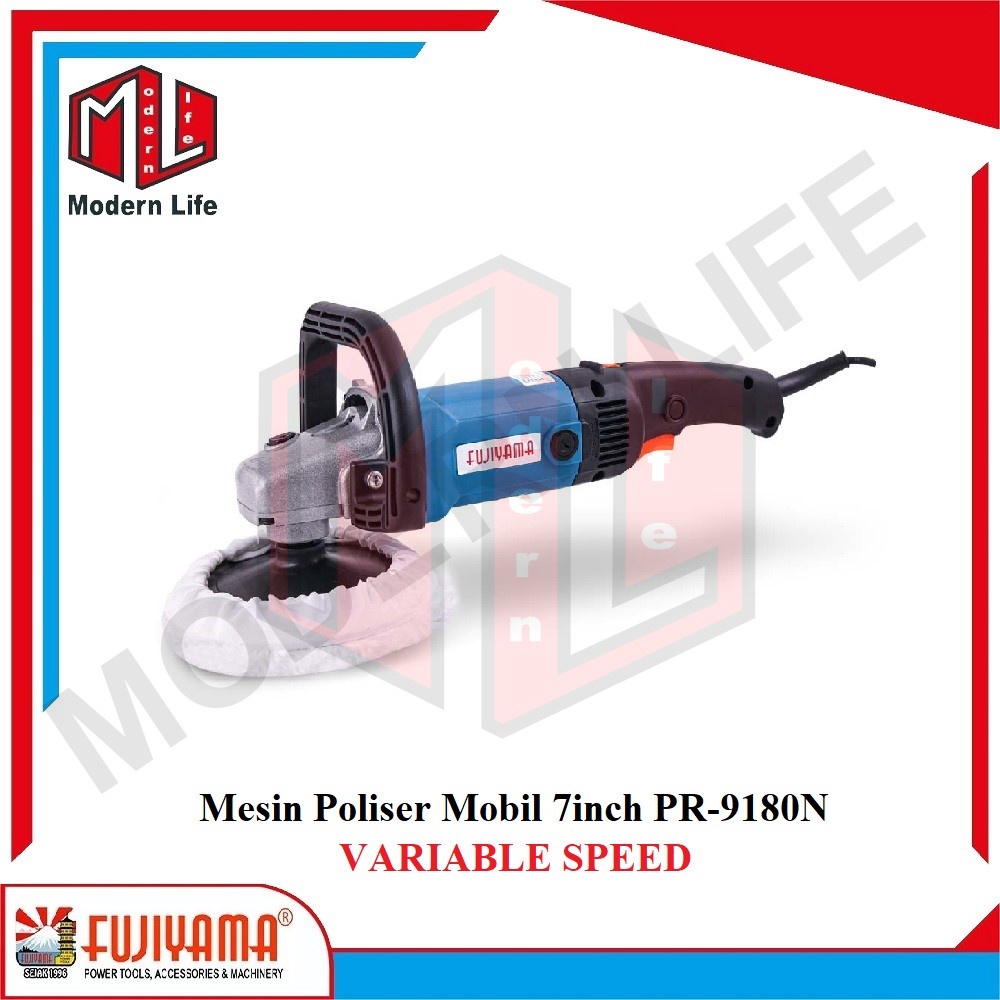 FUJIYAMA PR-9180N - MESIN POLES MOBIL 7 INCH POLISHER BESAR 7&quot; PR9180N