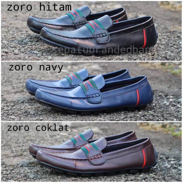 Sepatu Slip on Pria casual selop cowok zeral AVEN