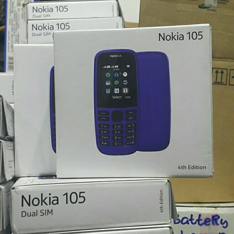 COD Handphone Nokia 105 2019 Dual Sim Hp Jadul Nokia 105 2019 NEW HP MURAH BAHASA INDONESIA-5
