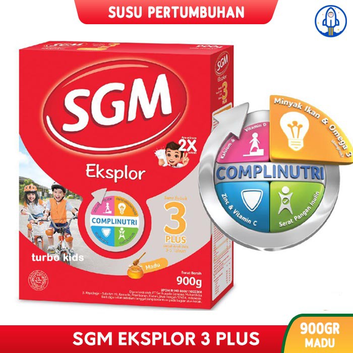 

SGM 3 Plus Madu 900 gram