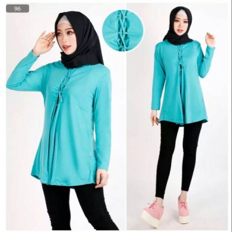 kaos spandek jumbo polos dada silang bandul 096