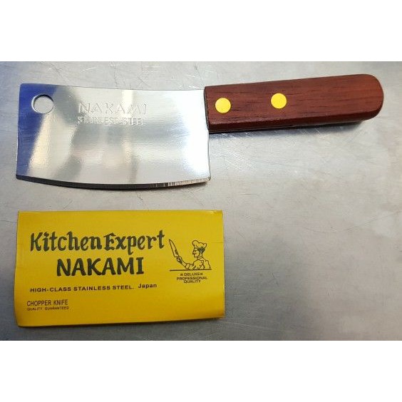 Pisau Golok Mini Stainless - Pisau Golok Mini Kecil - Golok Daging Mini