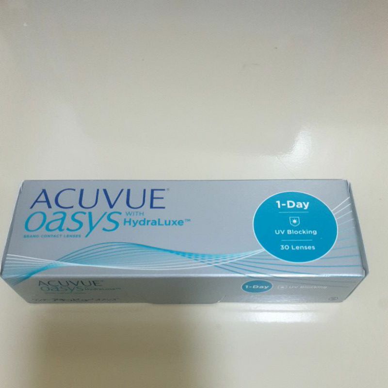 Acuvue Oasys with Hydraluxe 1 Day 30 contact lenses / Lensa Kontak/ Daily Contact Lens