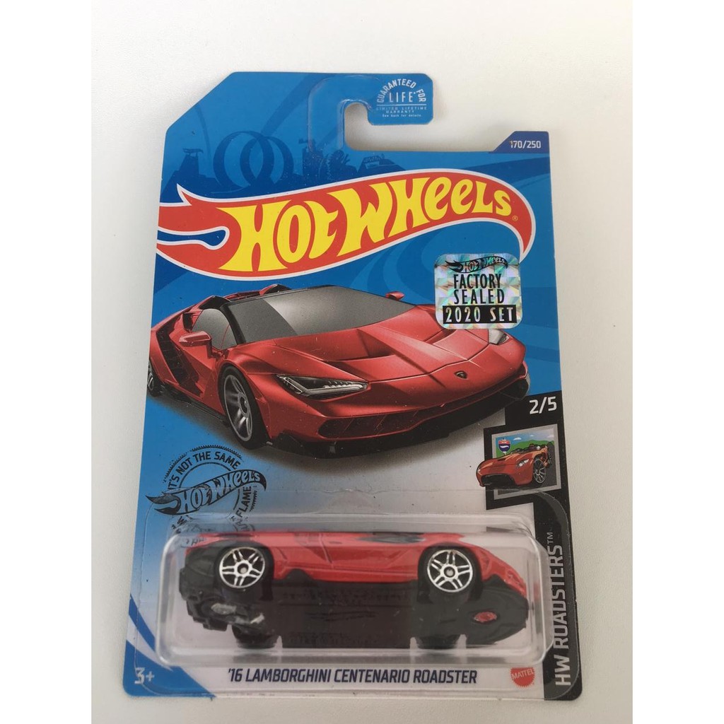 HOT WHEELS HW ROADSTERS HOT WHEELS 16 LAMBORGHINI CENTENARIO FS 2020 SET HOT WHEELS MURAH