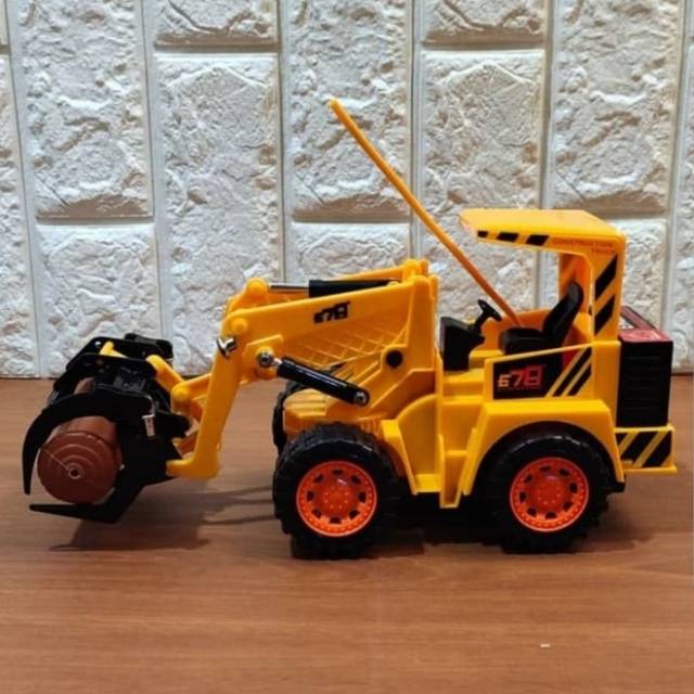 Mainan Remote Control Mobil Kontruksi Dozer