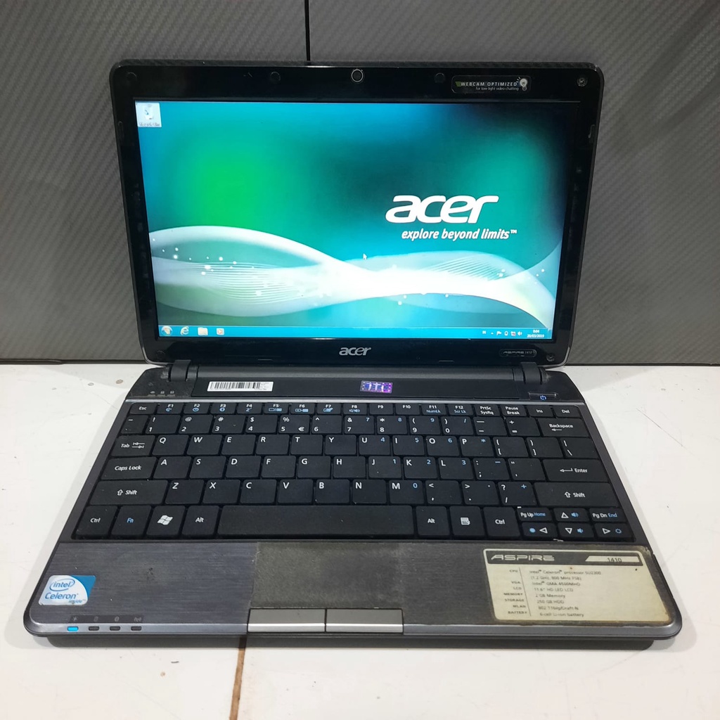 Laptop Acer 1410, Genuine Intel, Ram 2Gb, HDD 250Gb