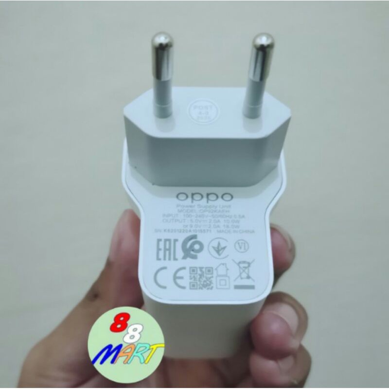 Charger OPPO A52 / OPPO A53 / OPPO A92 18W Fast Charging Original