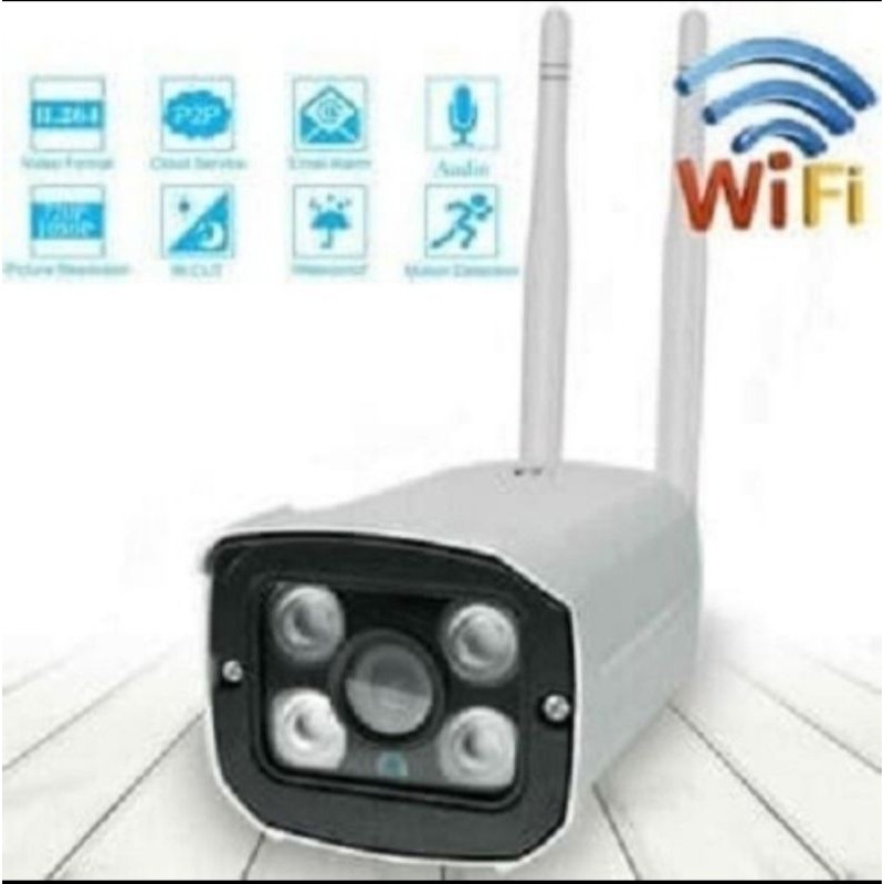 IP OUTDOOR YCC365 3MP WIRELESS WIFI TAHAN AIR