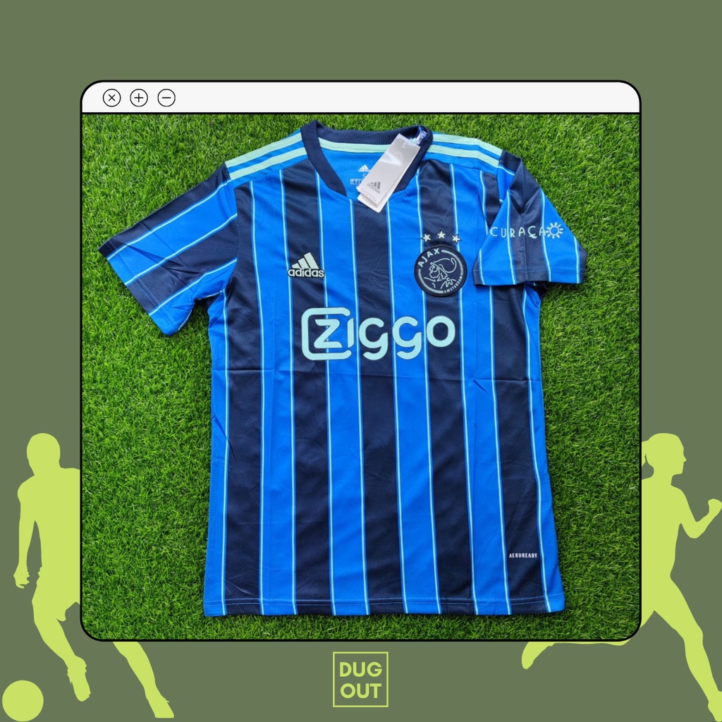 Jersey Ajax Away 2021/2022 Grade Original