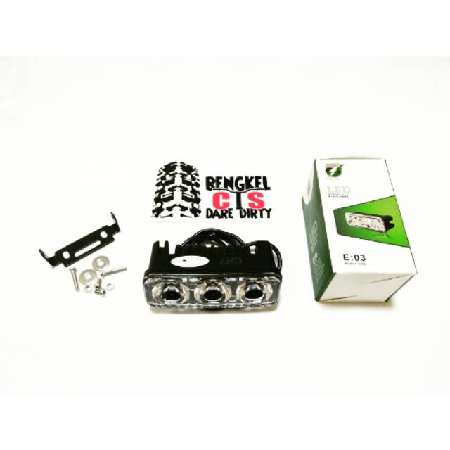 Foglamp LED 3 Mata RTD