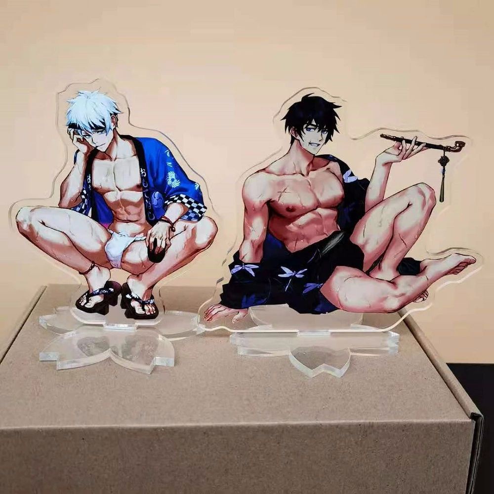 Needway  Kids Gifts Acrylic Model Plate Acrylic Stand Acrylic Stand Anime Jujutsu Kaisen Double Side Desk Decor Fushiguro Megumi Figure Model Ornaments 12cm Acrylic Figure