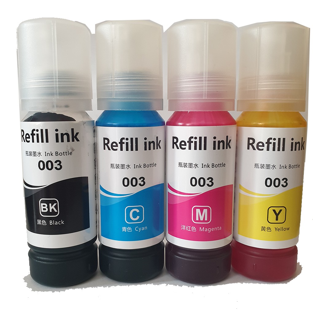 PROMO Tinta EPSON 003 Printer L3100 L3101 L3110 L3116 L3150 L3156 L3216 L3250 L3256 L4150 L4160 L5190 L5196 L6160 L6170 L6190 L1110 L1250 L1256 Refill INK Tinta Kompatibel Pengganti Ori Original