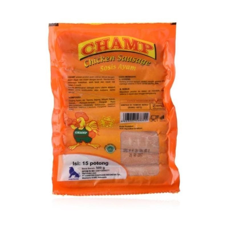 

CHAMP Chicken Sausage 500 g