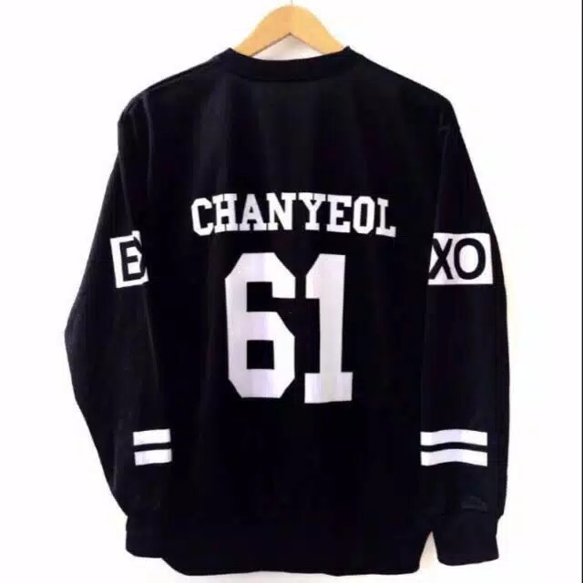 TBI Baju Atasan Sweater EXO Chanyeol Unisex 61 K-Pop Korean Style BTS