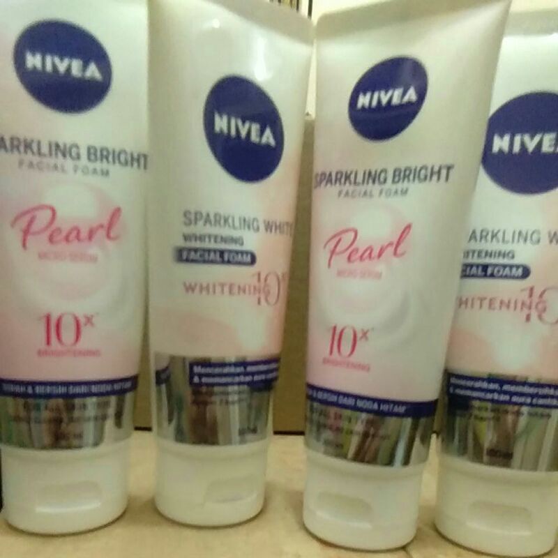 Nivea sparkling BRIGHT Facial Foam 10x Brightening 100ml