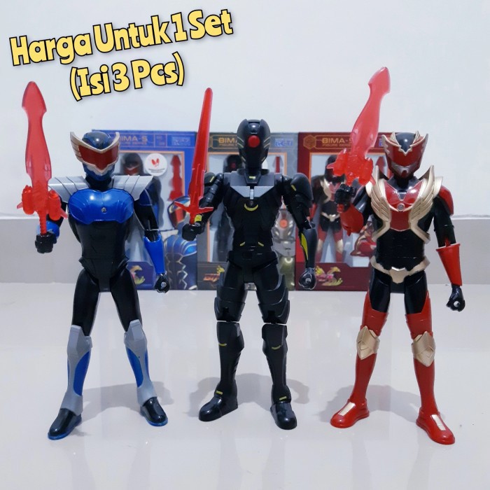 Mainan Bima S series Super Hero Indonesia