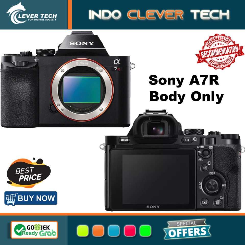 Sony A7R Body Only Kamera Mirrorless