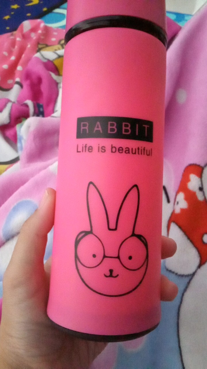 Botol Termos Life Kaca Botol Minum Kaca Anak Pelindung Plastik Gambar Animal Hewan 450ml Warna Murah