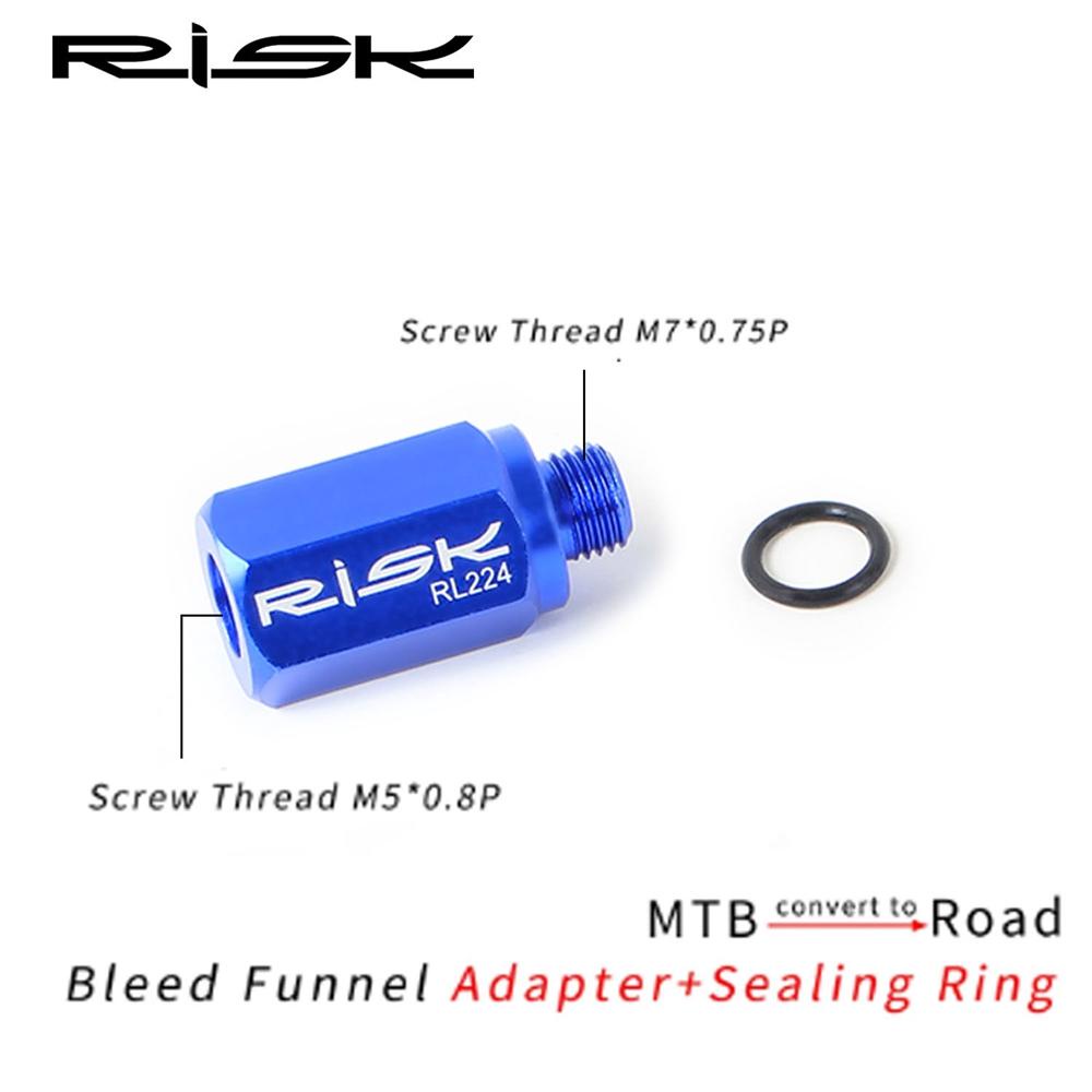 R-FLOWER Sepeda Hydraulic Bike R9120 Alat Perbaikan Tangan Corong Adapter