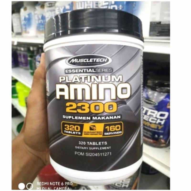 platinum amino 2300 muscletech bpom original
