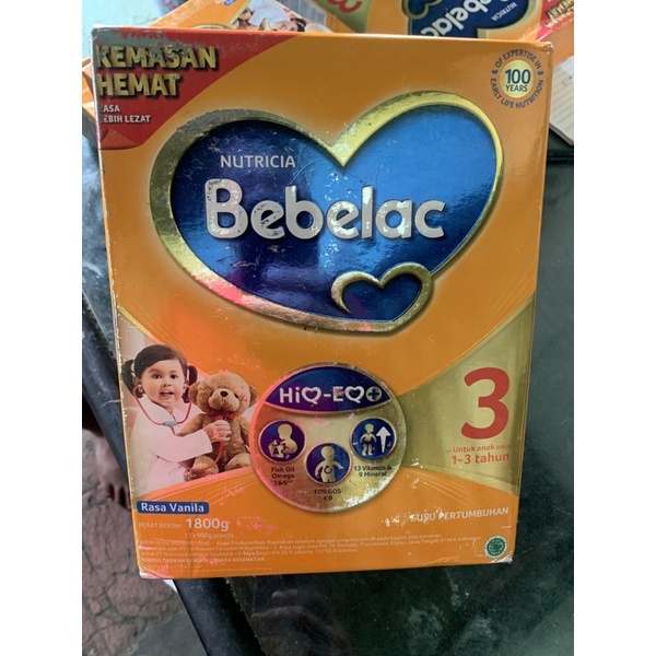 Bebelac 3 rasa vanila 1800g