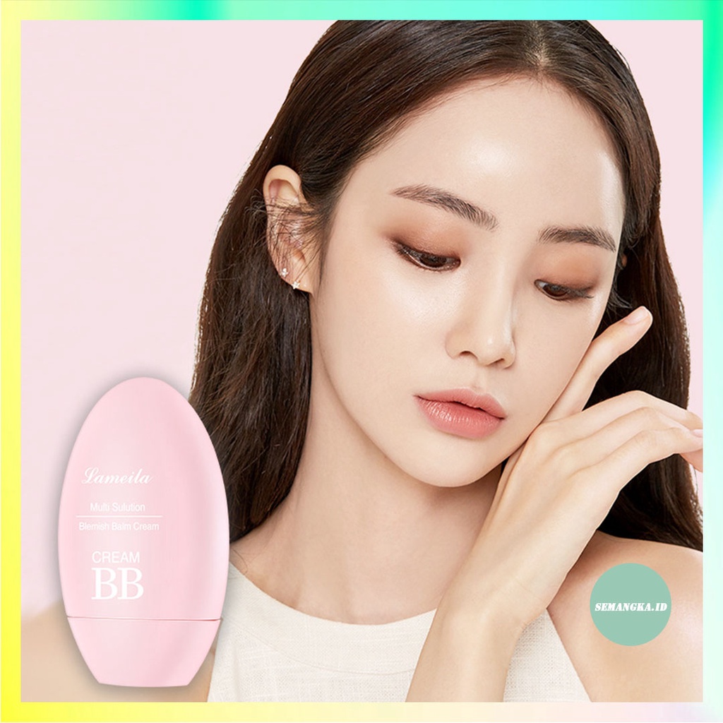 LAMEILA BB Cream Super Moisturizing Liquid Foundation Waterproof Tahan Lama Kosmetik Make Up Wajah Cantik LA060