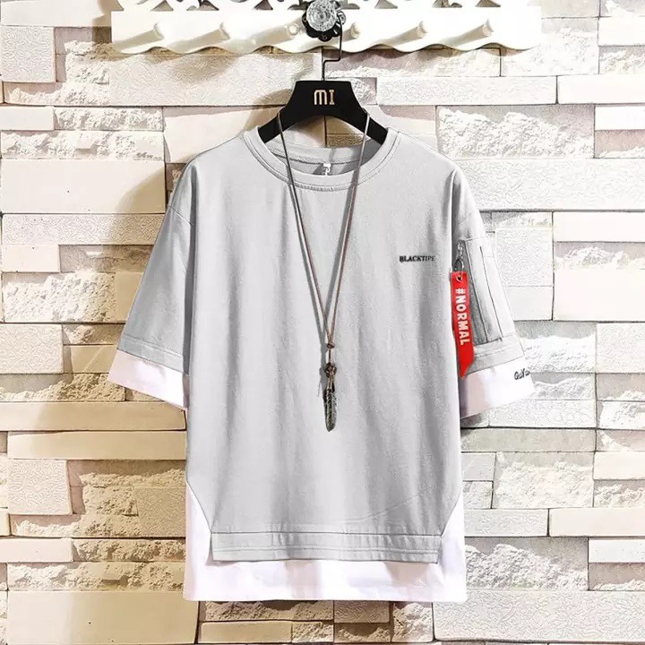 Kaos Distro Lengan Pendek Pria Korea MatchAfashion Hiphop Style Jinwoo/ Baju Lengan Pendek Cowo Korea