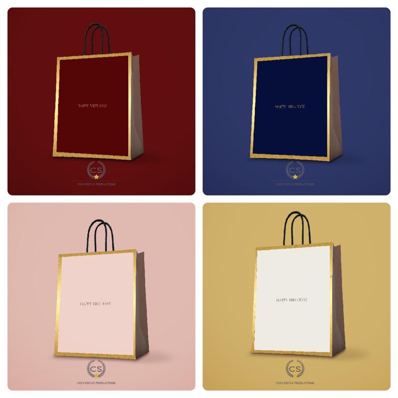 

paperbag birthday/goodie bag birthday/hampers birthday