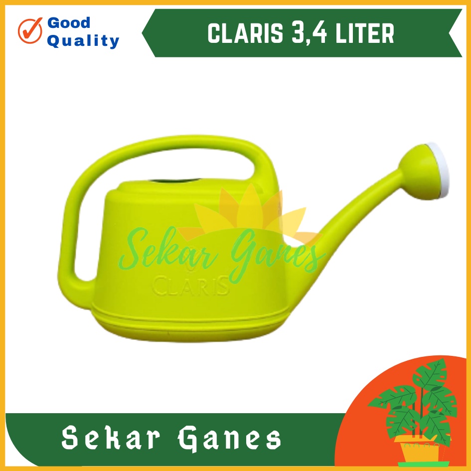 Claris 5955 3.4 Liter Pot Siram Siraman Bunga Tanaman Plastik Primavera 3.4 Liter Siraman Claris 5952 Gembor