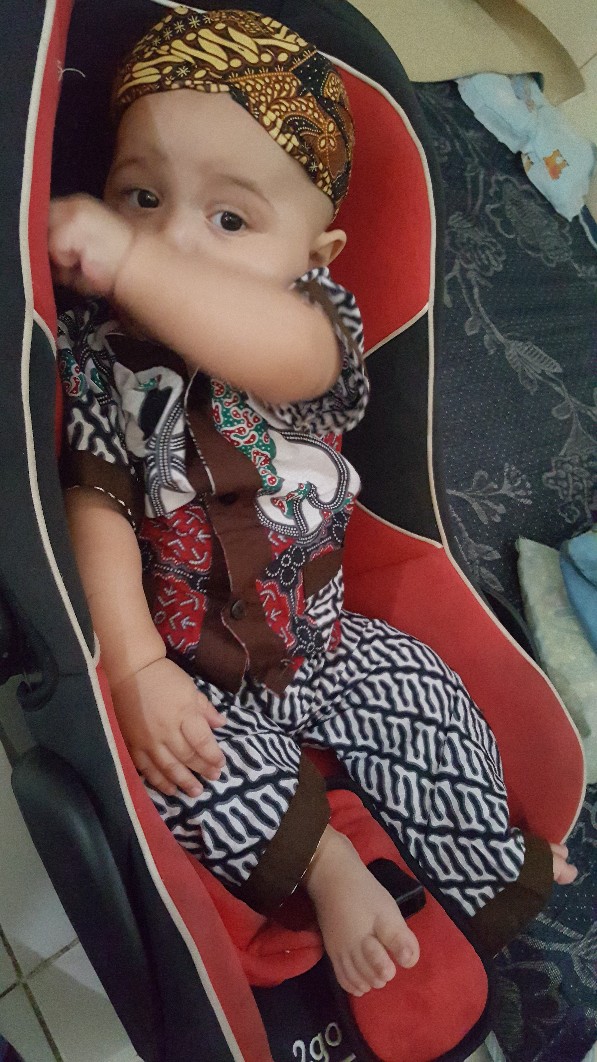 Batik Piama Anak Usia 0.1-5th  Motif Dan Warna Rondom Tidak Pilih