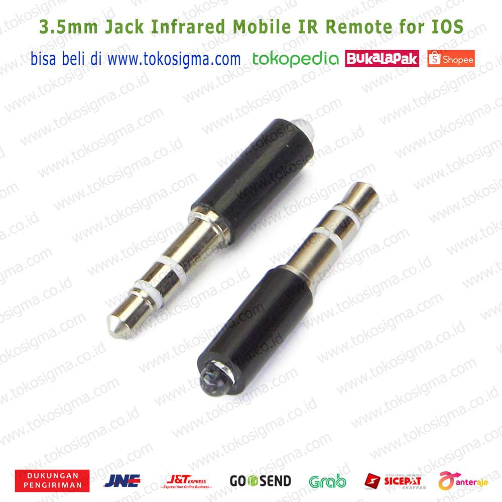 INFRARED Plug Jek Jack Audio 3.5mm IR Wireless Smart Remote for Iphone