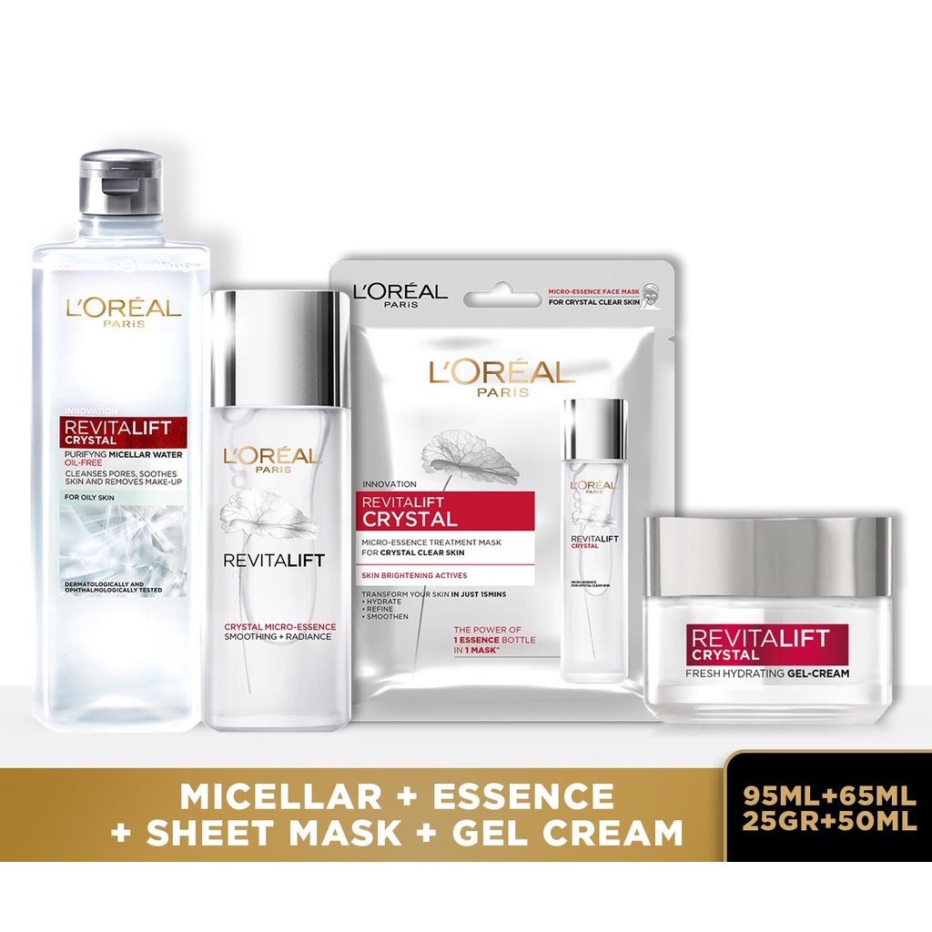 Loreal Paris Revitalift Crystal Starter Skincare Set