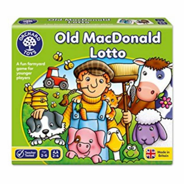 Promo Seraphina Orchard Toys Old Macdonald Lotto