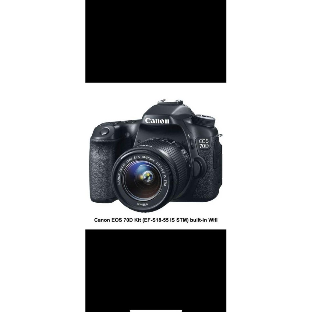 Canon 70d kit