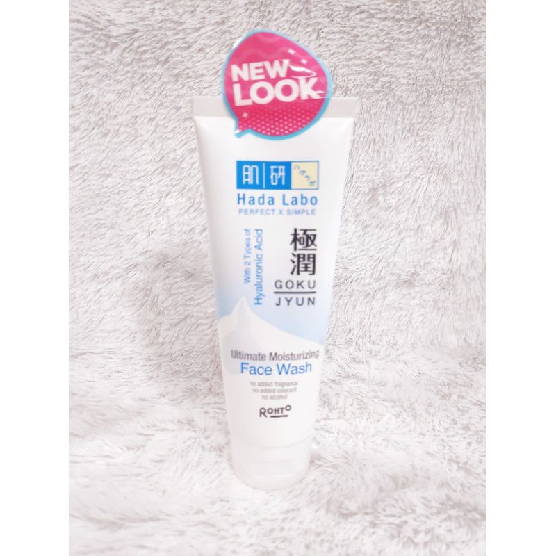 HADA LABO GOKUJYUN/HADALABO SHIROJYUN FACE WASH 100 ML ~ ORIGINAL 100%