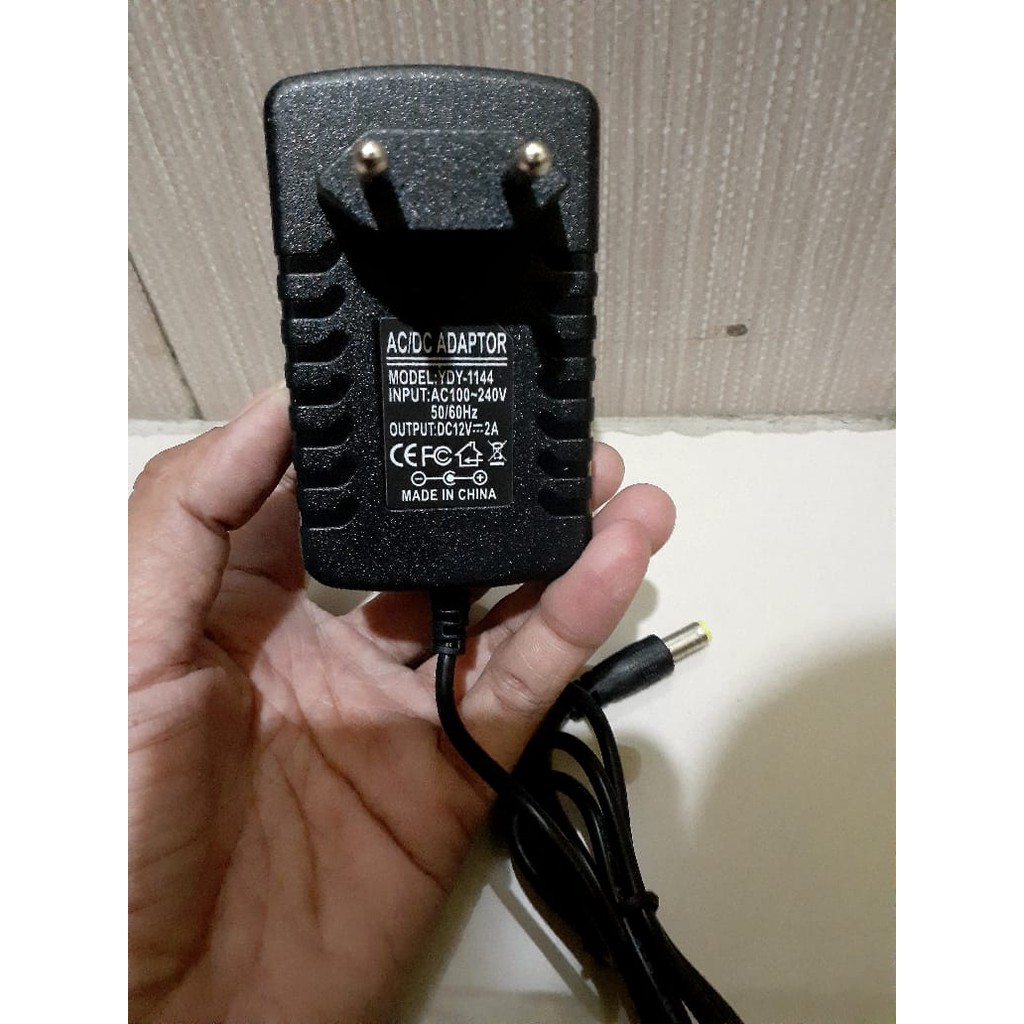 G253 Adaptor 12volt 12v volt 2A ampere charger Ac dc Universal multi power supply charge elektronik multifungsi cas casan gadget cctv tv adaptive adapter gadget Charger original dekstop travel baterry adaptive quick G253   12V 2A  BISA SEGALA MAC