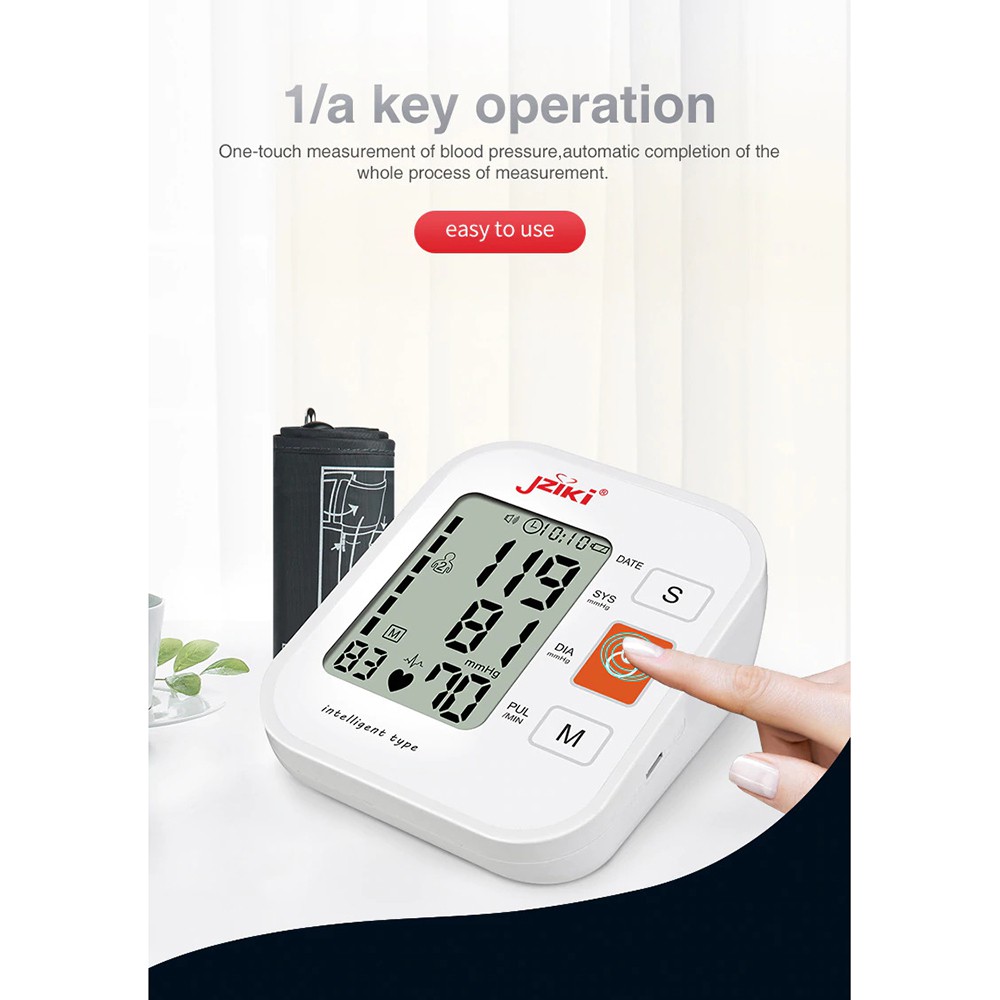 [COD] Alat Kesehatan / Tensi Darah / Pengukur Tekanan Darah Electronic Sphygmomanometer with Voice