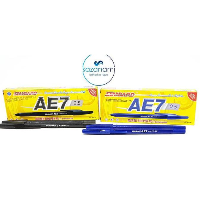 

Sini Pulpen Ballpoint Standard Ae 7 0.5 Hitam Biru Murah Pen Segera Dapatkan