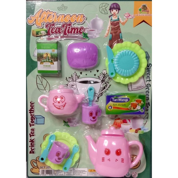 MAINAN AFTERNOON TEA TIME COOKING SET KITCHEN MASAK