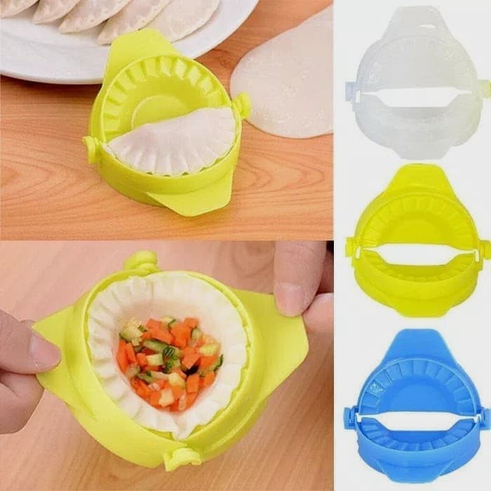 Alat Cetakan Pangsit Dumpling Gyoza Pastel Mold Maker Pempek