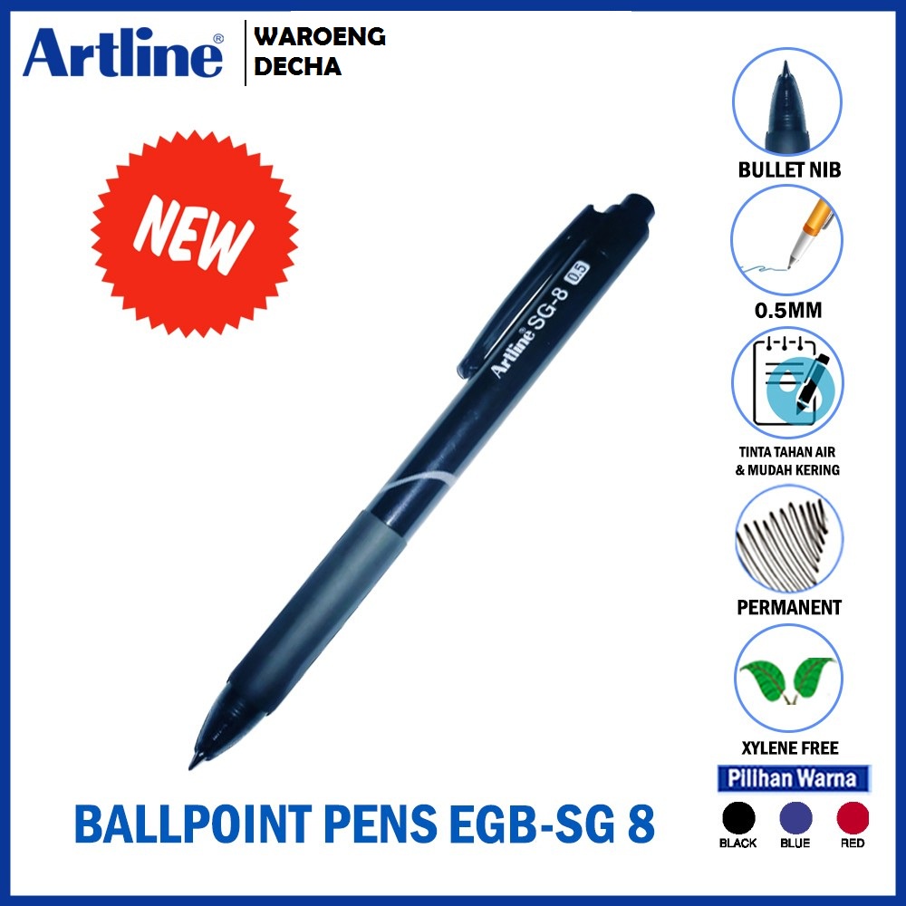 

Artline Ballpoint Pen EGB-SG8