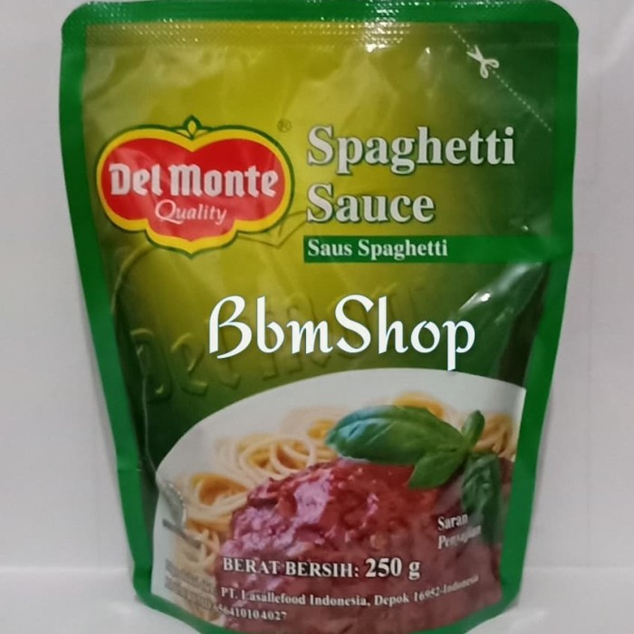 

DEL MONTE SAUCE SPAGHETTI 250GRAM