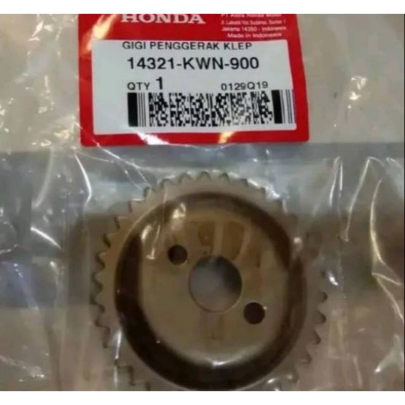 14321KWN900 SPROCKET CAM/GIGI PENGGERAK KLEP/VARIO 125