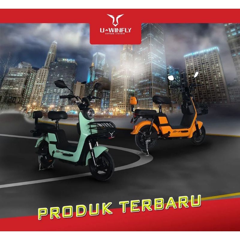 sepeda listrik uwinfly dragonfly 6 df6