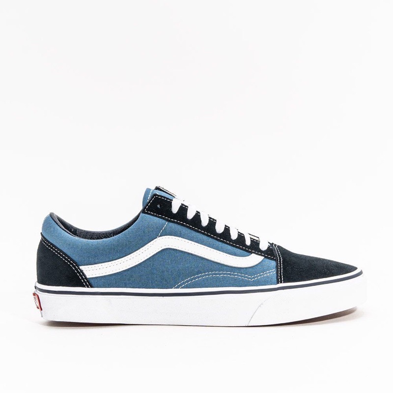 ( 8.8 ) ORIGINAL 100% Vans Classic OldSkool Navy Original BNIB