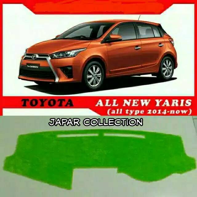 Cover Dashboard Mobil Toyota All New Yaris 2014-Now Bulu Rasfur