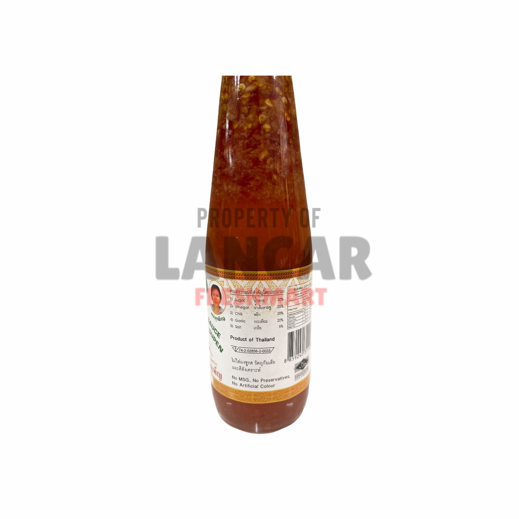 MAE SUPEN THAI SWEET CHILI SAUCE 370 GR / SAUS THAI MANIS PEDAS 370GR