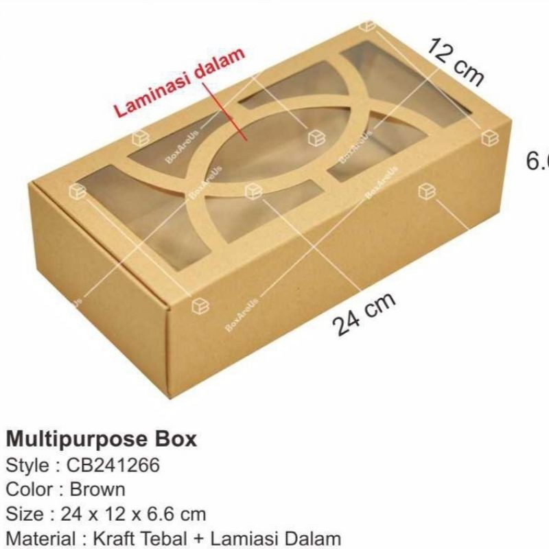 

Kotak Kemasan Kue Dus Cake Bolu Lebaran Idul Fitri Kemasan Multipurpose Box