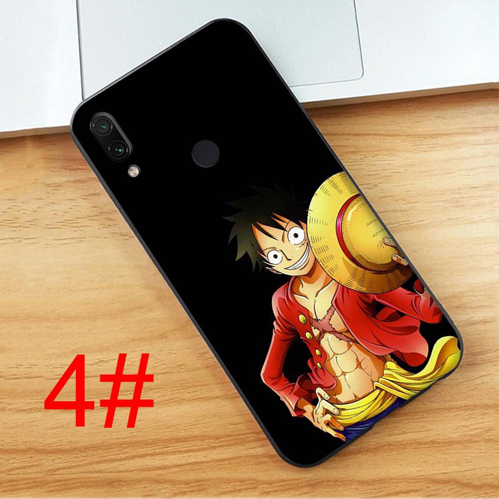 A-27 One Piece Luffy Soft Case Xiaomi Redmi Note 6 7 Pro